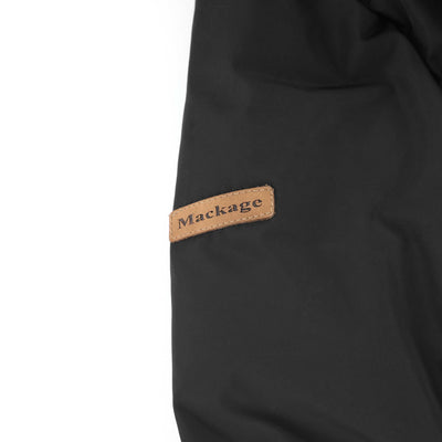 Mackage LeeLee T Kids Jacket in Black Sleeve Logo
