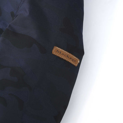 Mackage Lenny JT Kids Jacket in Navy Sleeve Logo