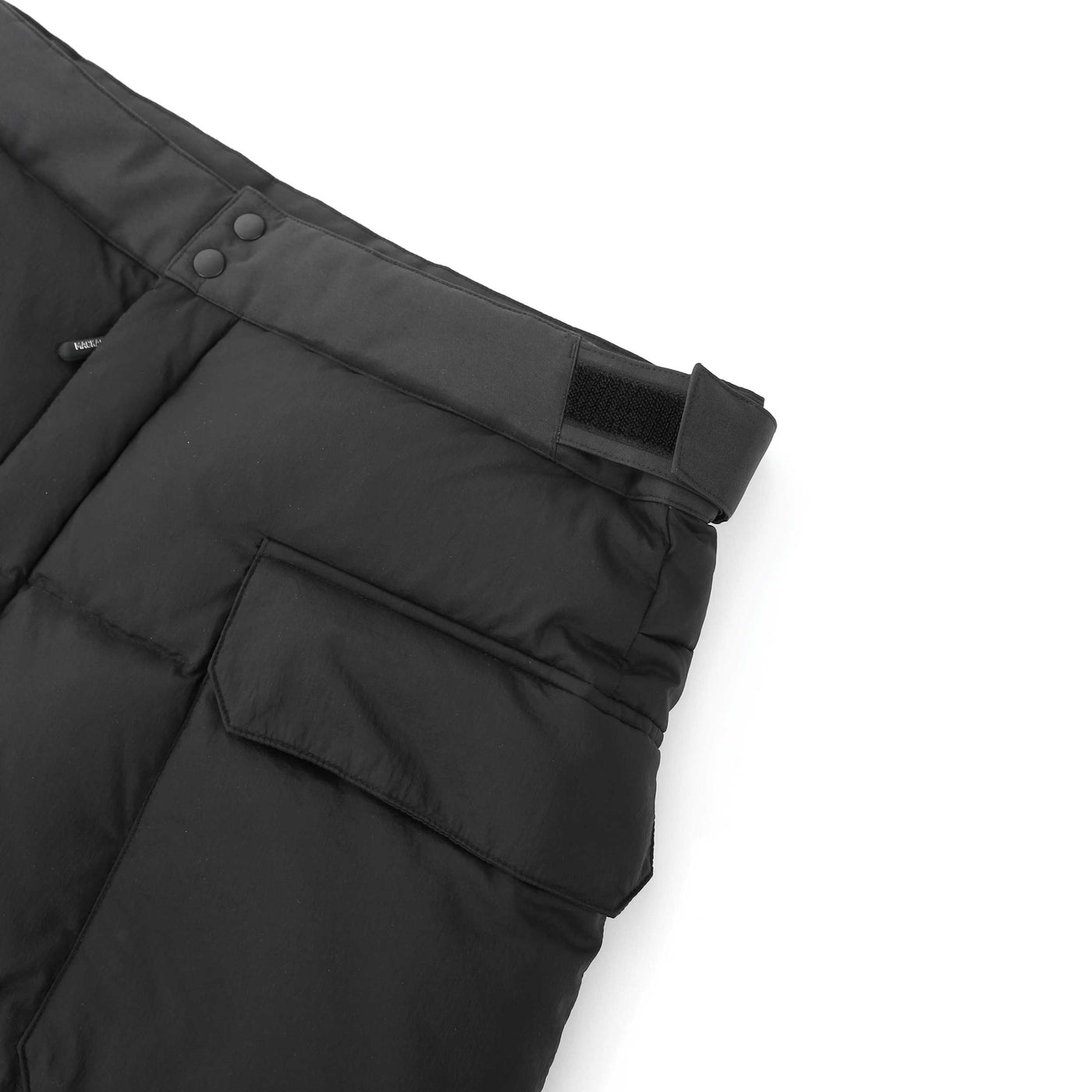 Mackage Remy Ski Pant in Black Waist Velcro