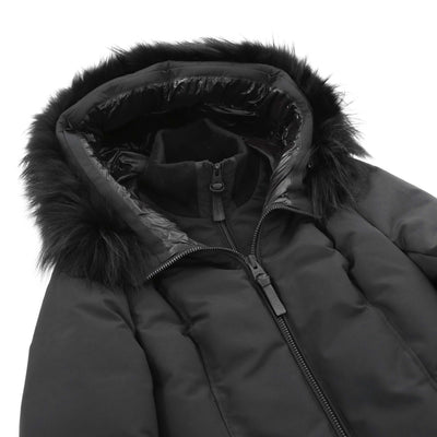 Mackage Romane Ladies Jacket in Black Hood