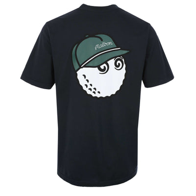 Malbon Bermuda Baldwin T-Shirt in Navy Back
