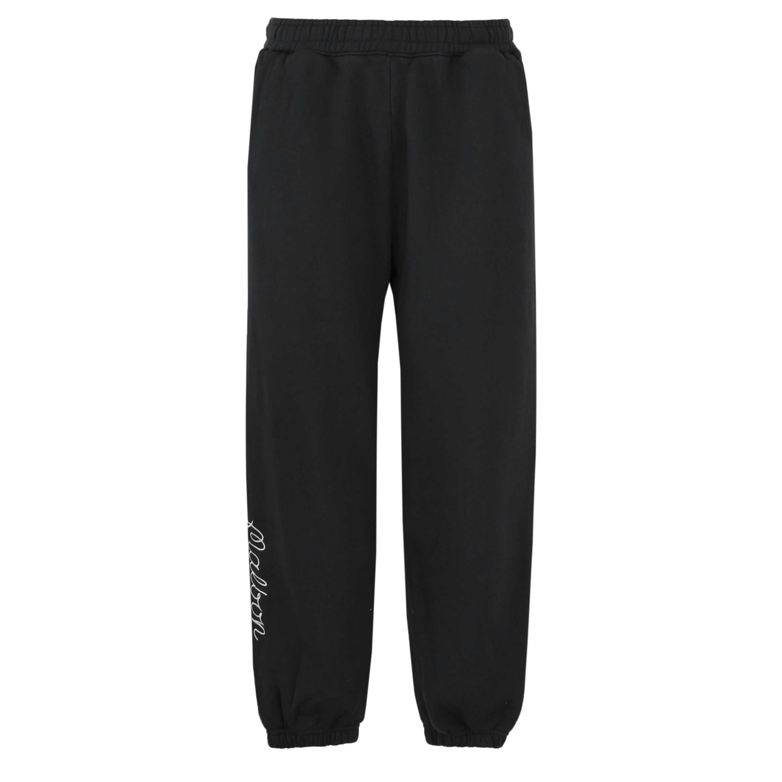 Malbon Clubhouse Sweatpant in Black