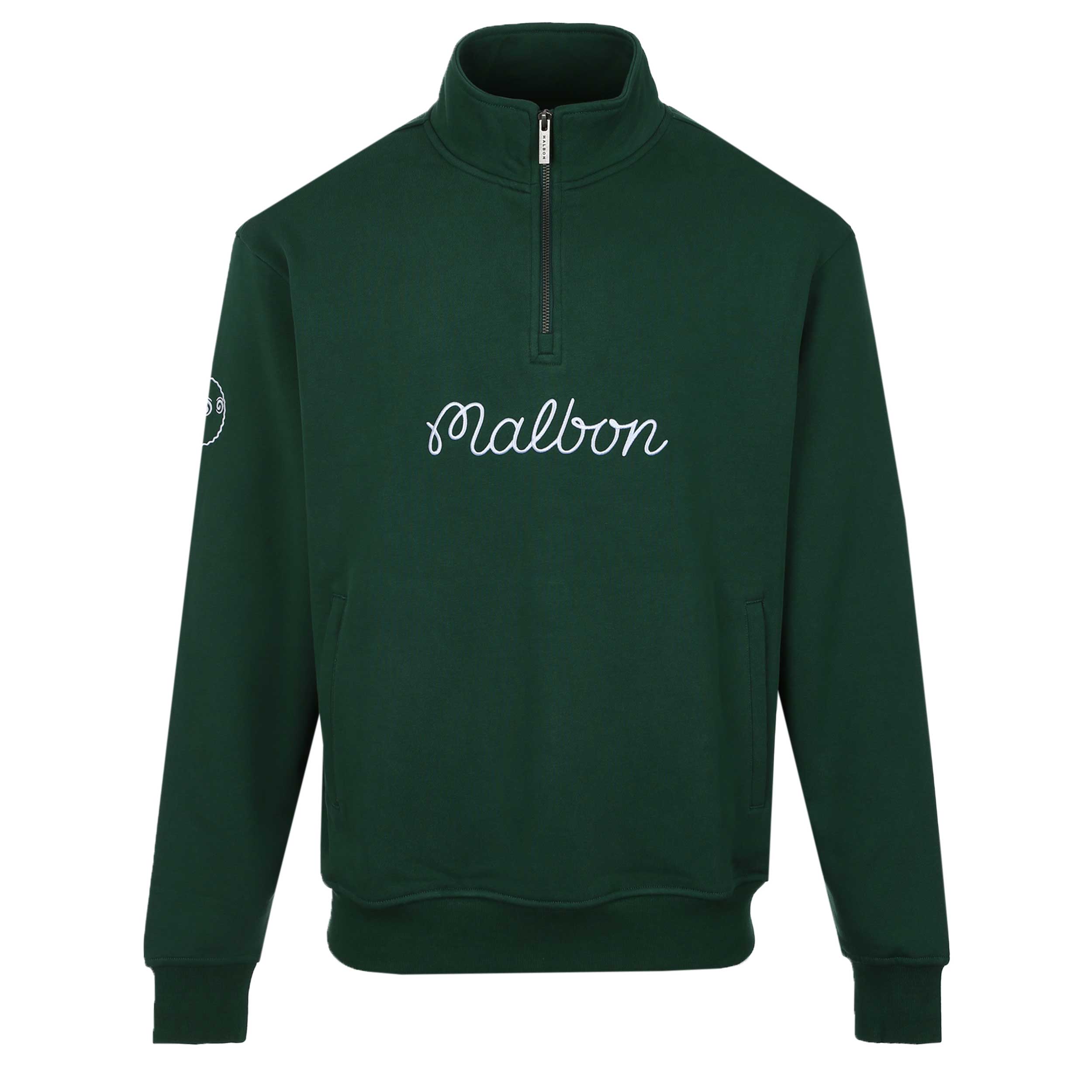 Malbon Collegiate Sweatshirt in Forest