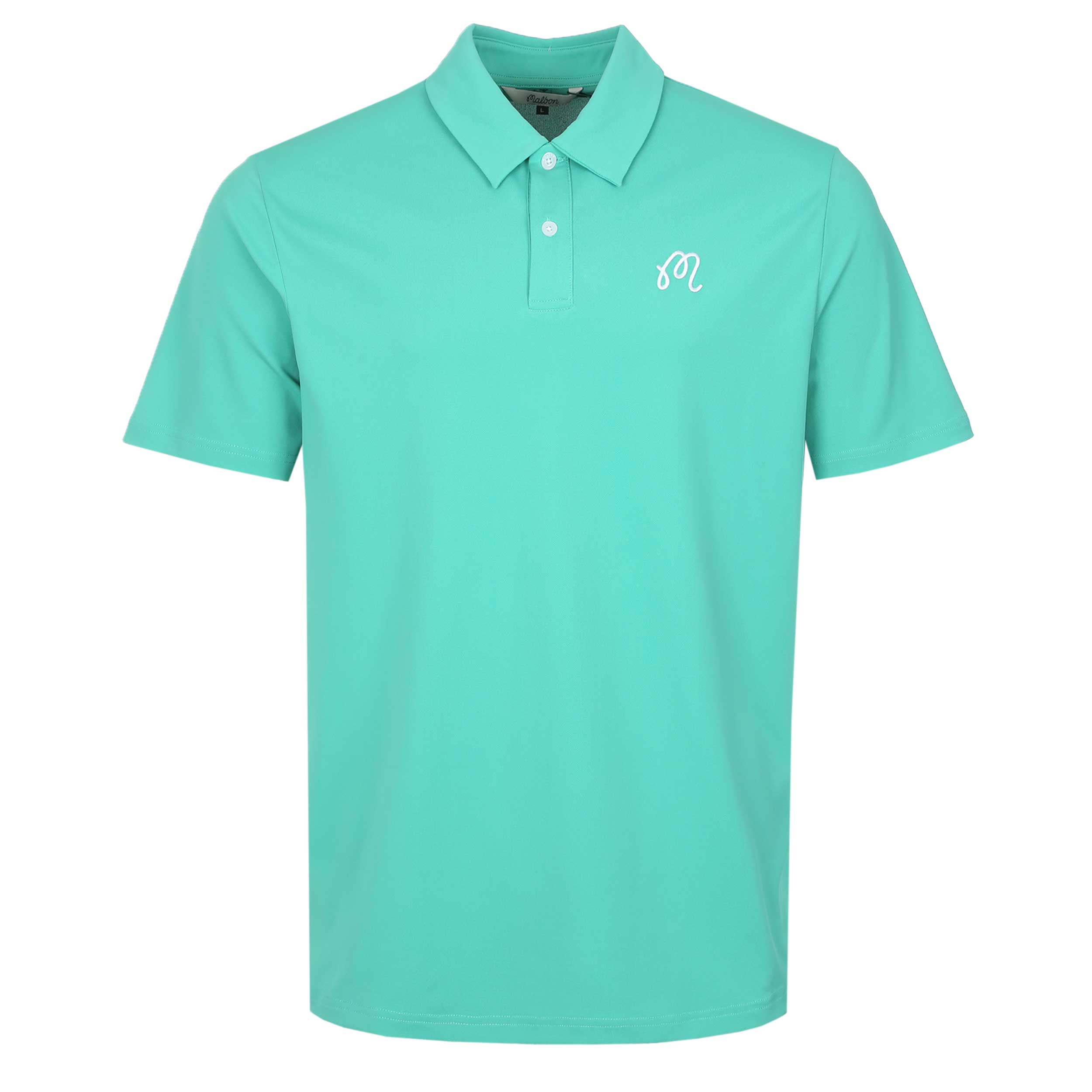 Malbon Fairway Polo Shirt in Marine Green