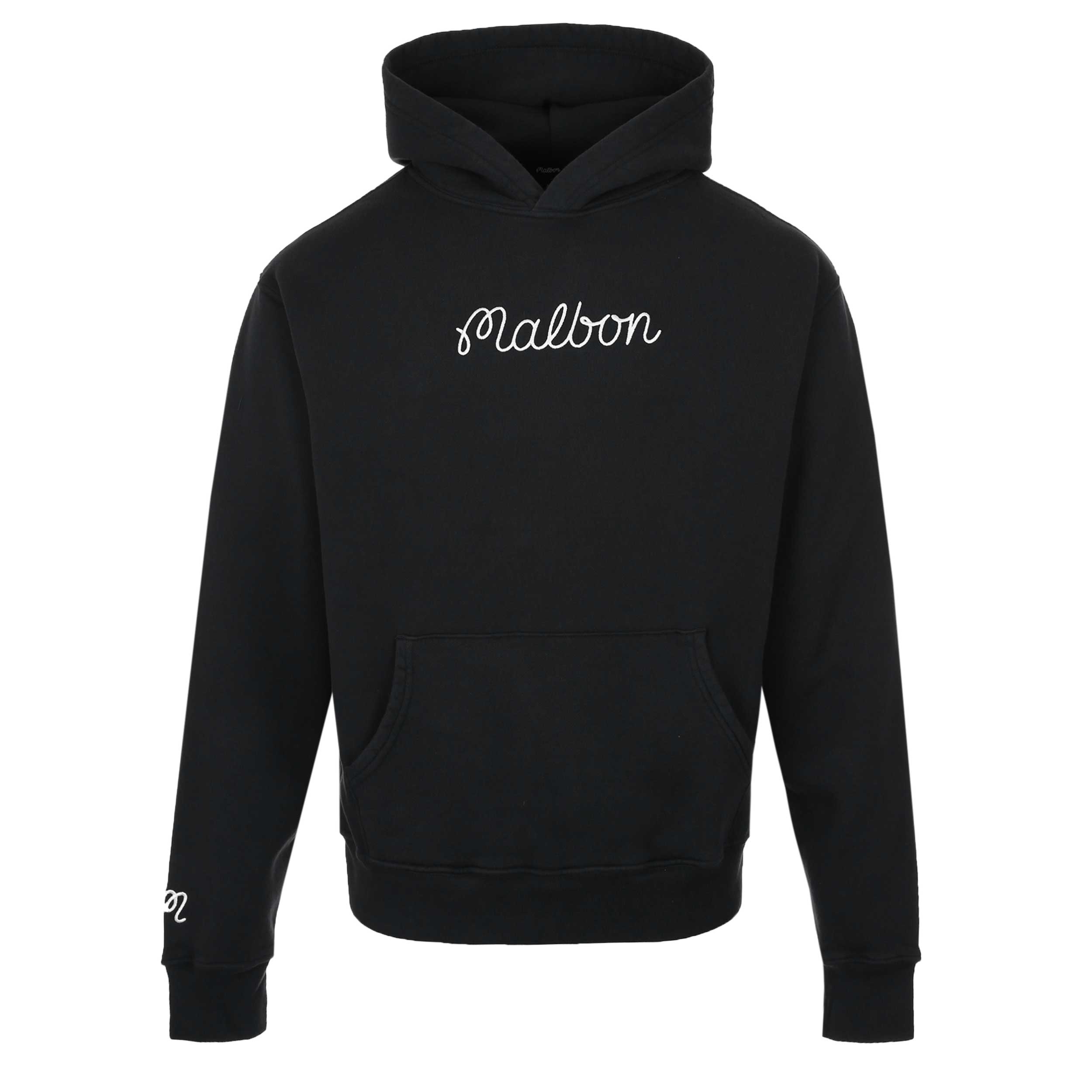 Malbon Fesque Hoodie Sweatshirt in Black