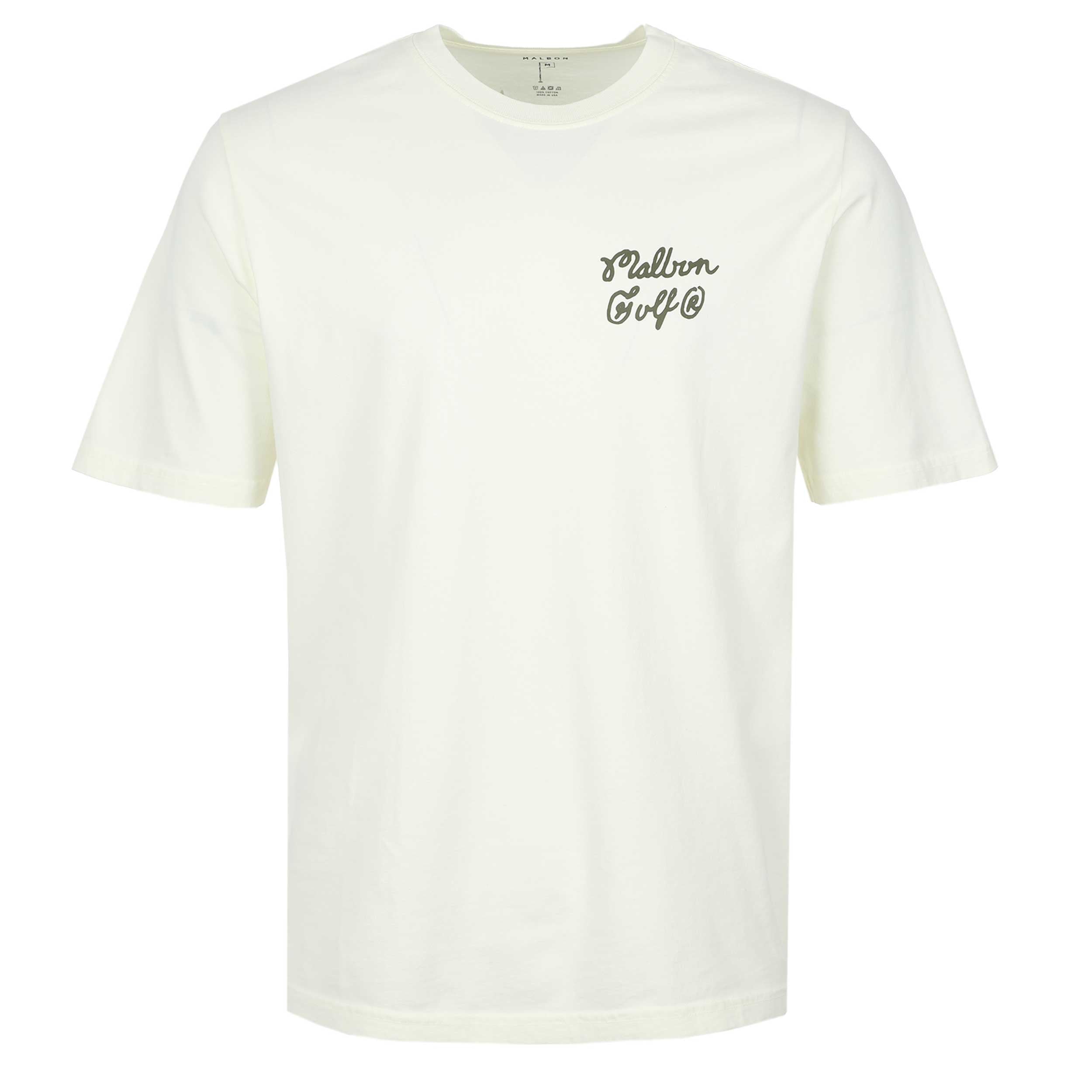 Malbon Sportiva T-Shirt in Cream