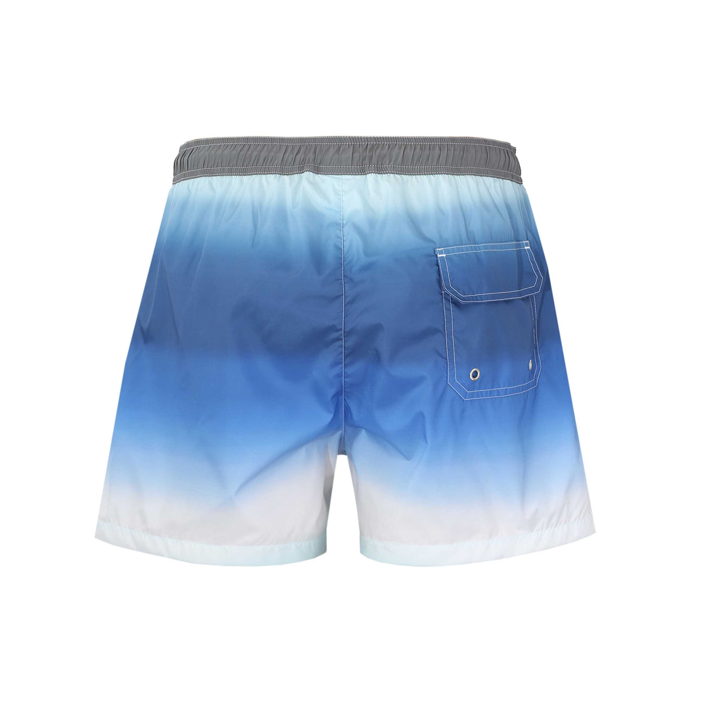 Missoni Gradient Swim Short in Blue Green Back
