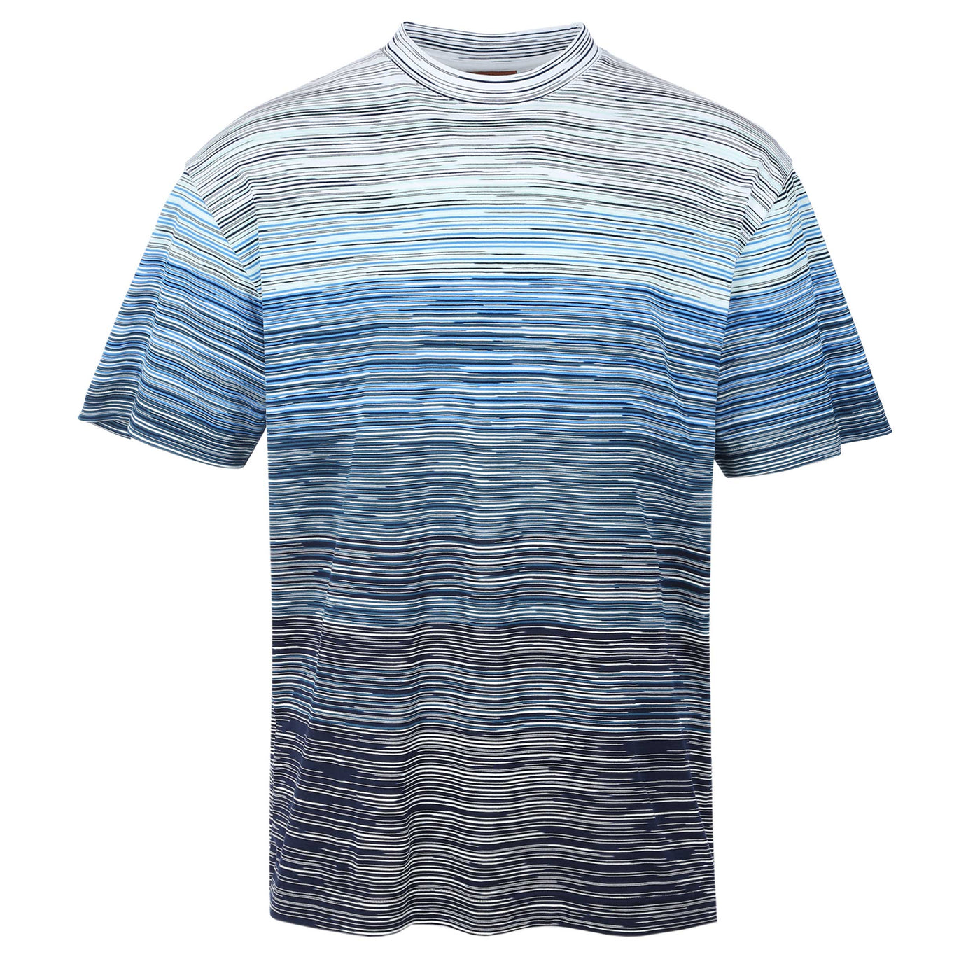 Missoni Space Dye Degrade T-Shirt in Blue