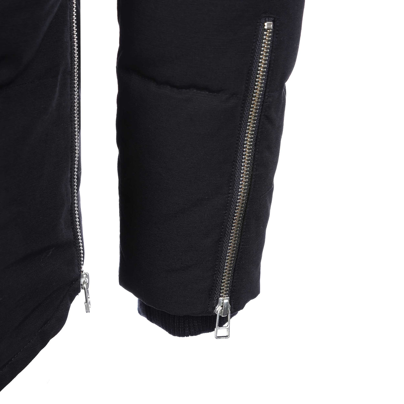 Moose Knuckles 3Q Jacket in Navy & Black Fur Cuff