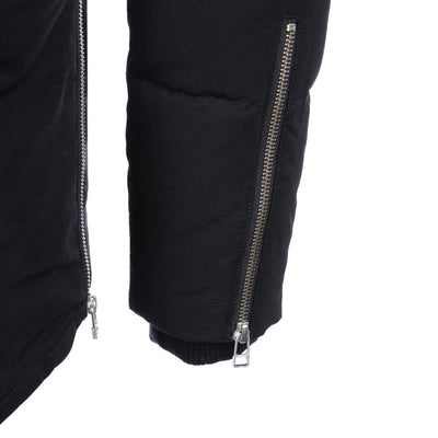 Moose Knuckles 3Q Jacket in Navy & Black Fur Cuff