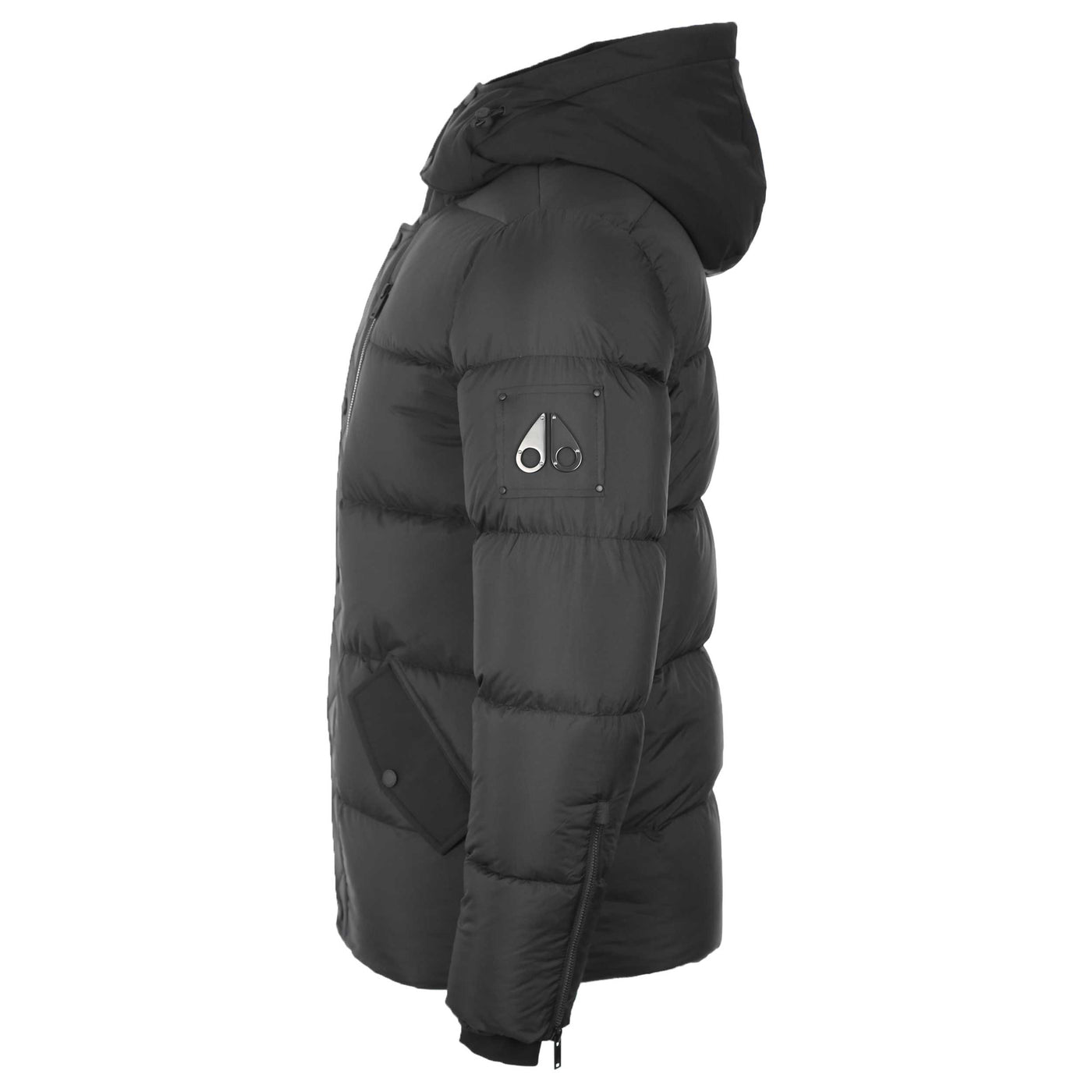 Moose Knuckles Everest 3Q Jacket in Black Side