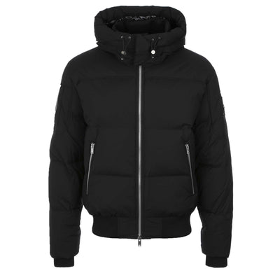 Moose Knuckles Everest Bomber Jacket in Black