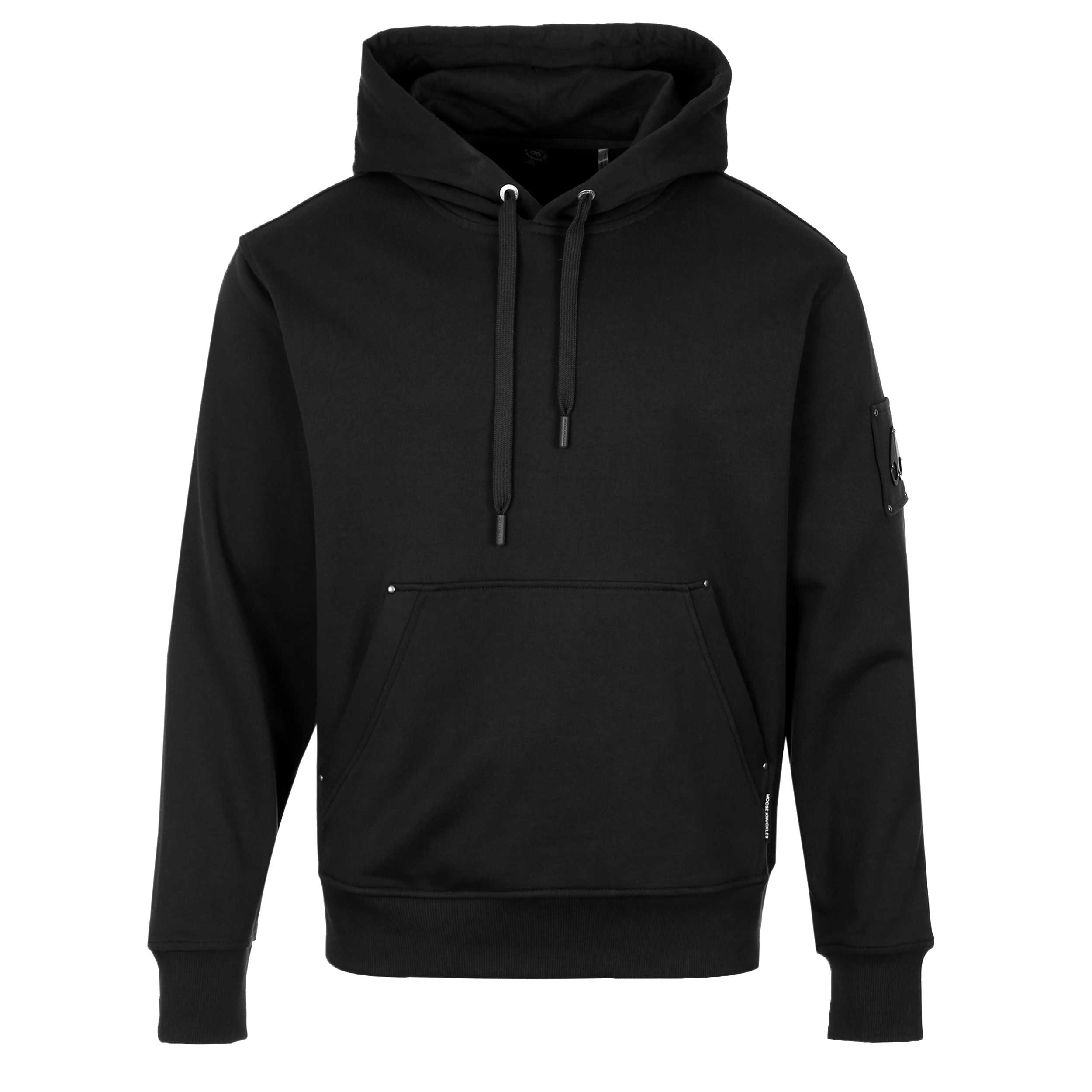 Moose Knuckles Hartsfield Hoodie Sweatshirt in Black