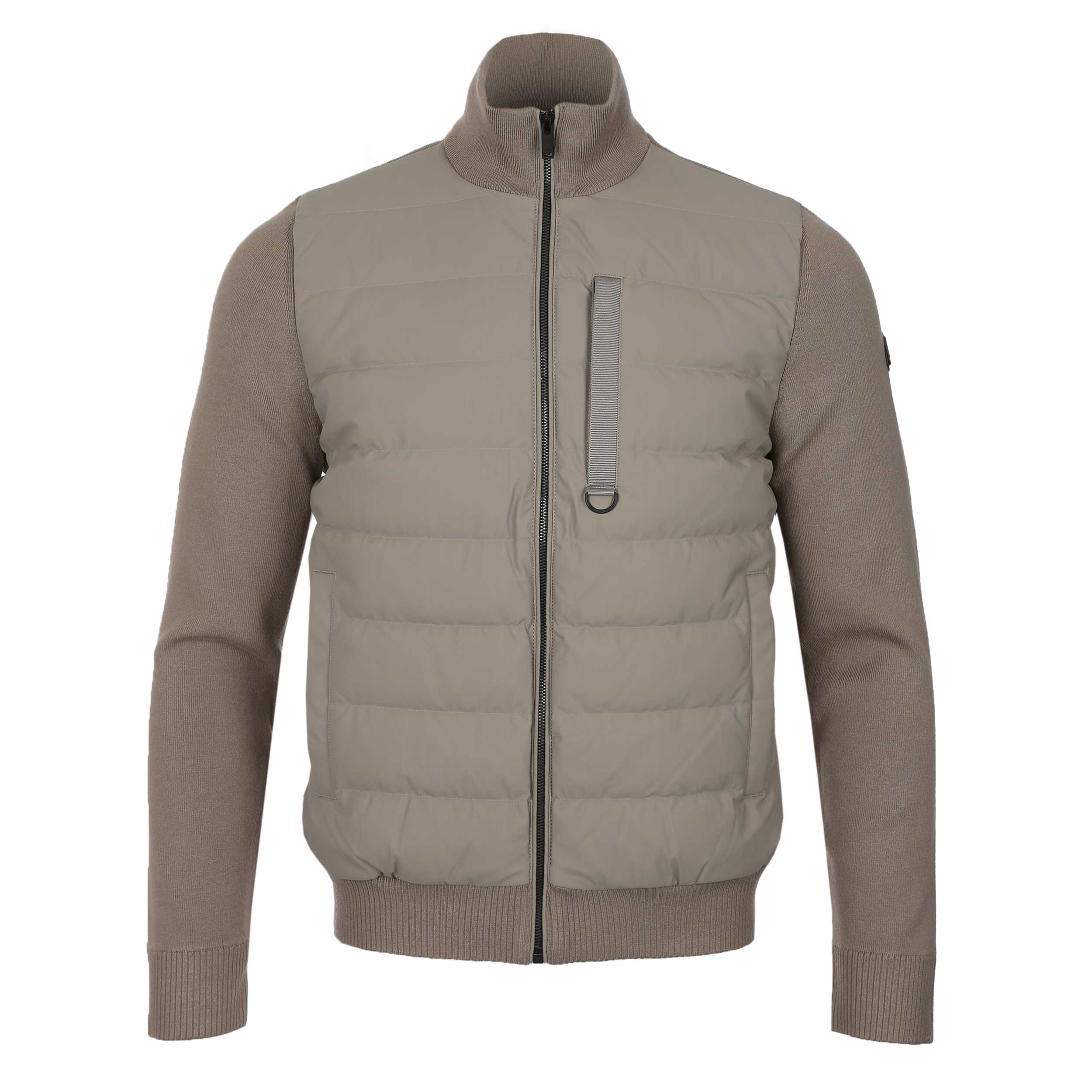 Moose Knuckles Kamet Hybrid Jacket in Ashen