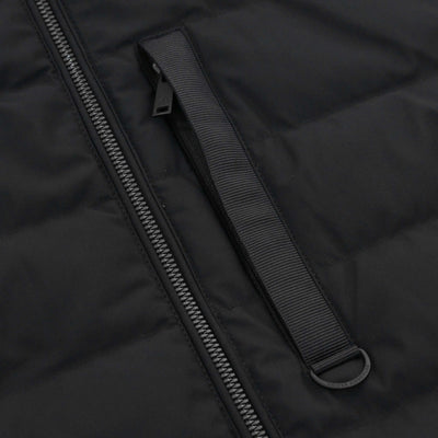 Moose Knuckles Kamet Hybrid Jacket in Black Chest Pocket