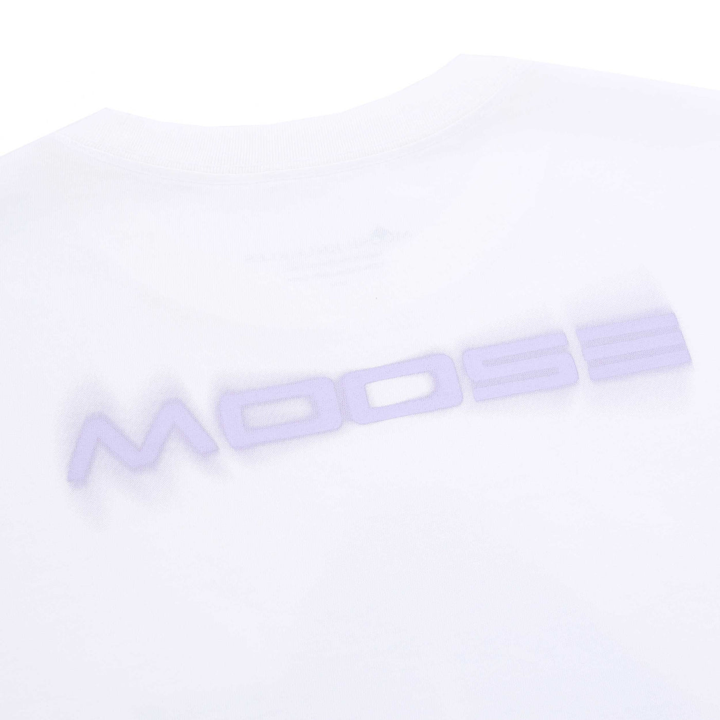 Moose Knuckles Maurice T Shirt in Milky Way Back Logo