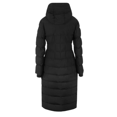 Moose Knuckles Jocada Ladies Parka Jacket in Black Back