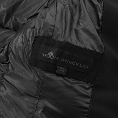 Moose Knuckles Jocada Ladies Parka Jacket in Black Inside