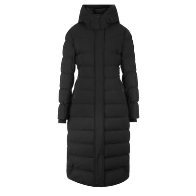 Moose Knuckles Jocada Ladies Parka Jacket in Black Front