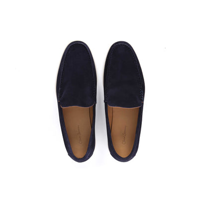 Oliver Sweeney Alicante Shoe in Navy Birdseye