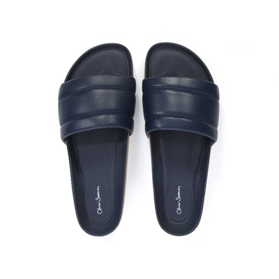 Oliver Sweeney Bornos Sandal in Navy Birdseye