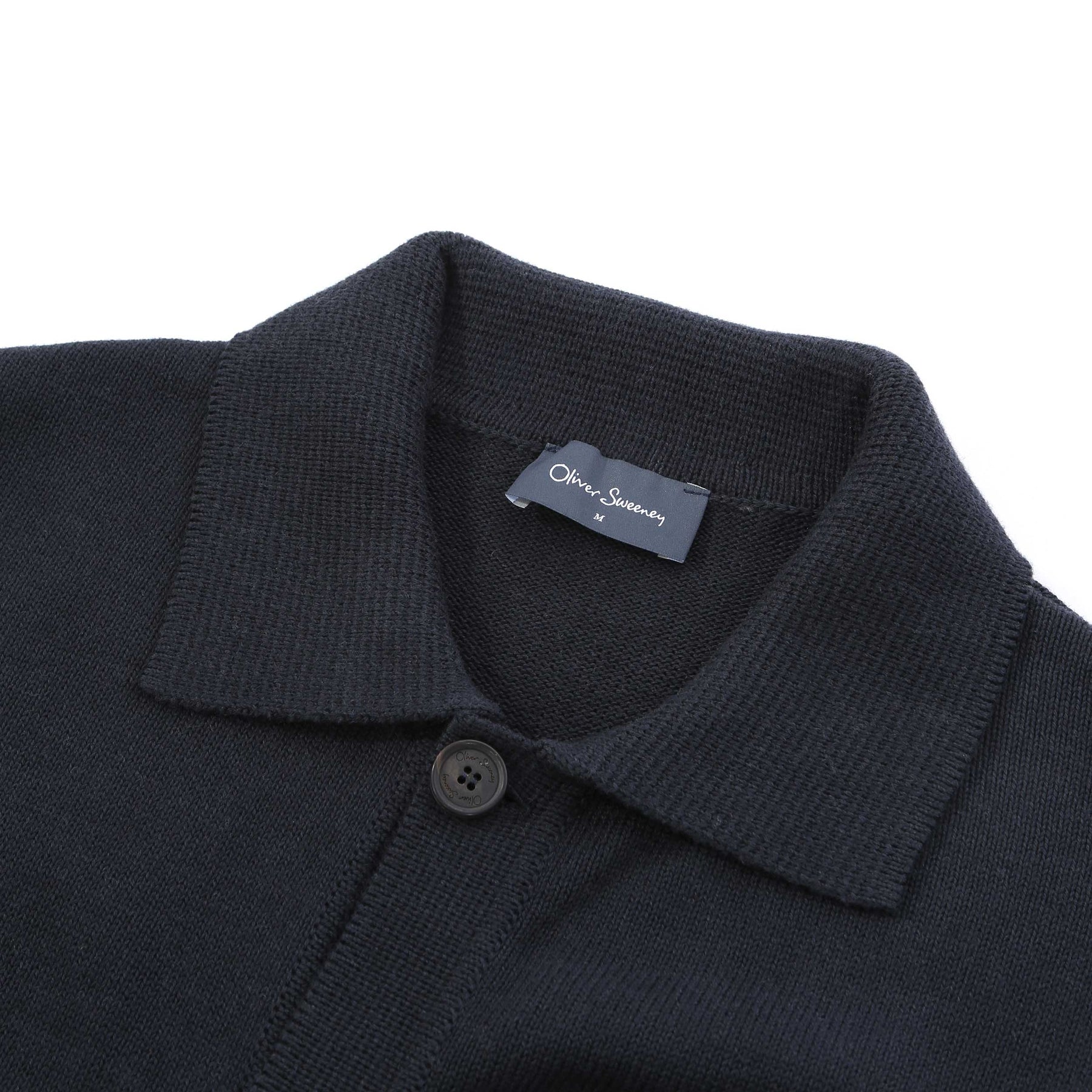 Oliver Sweeney Brecon Knit Cardigan in Navy I Oliver Sweeney Norton