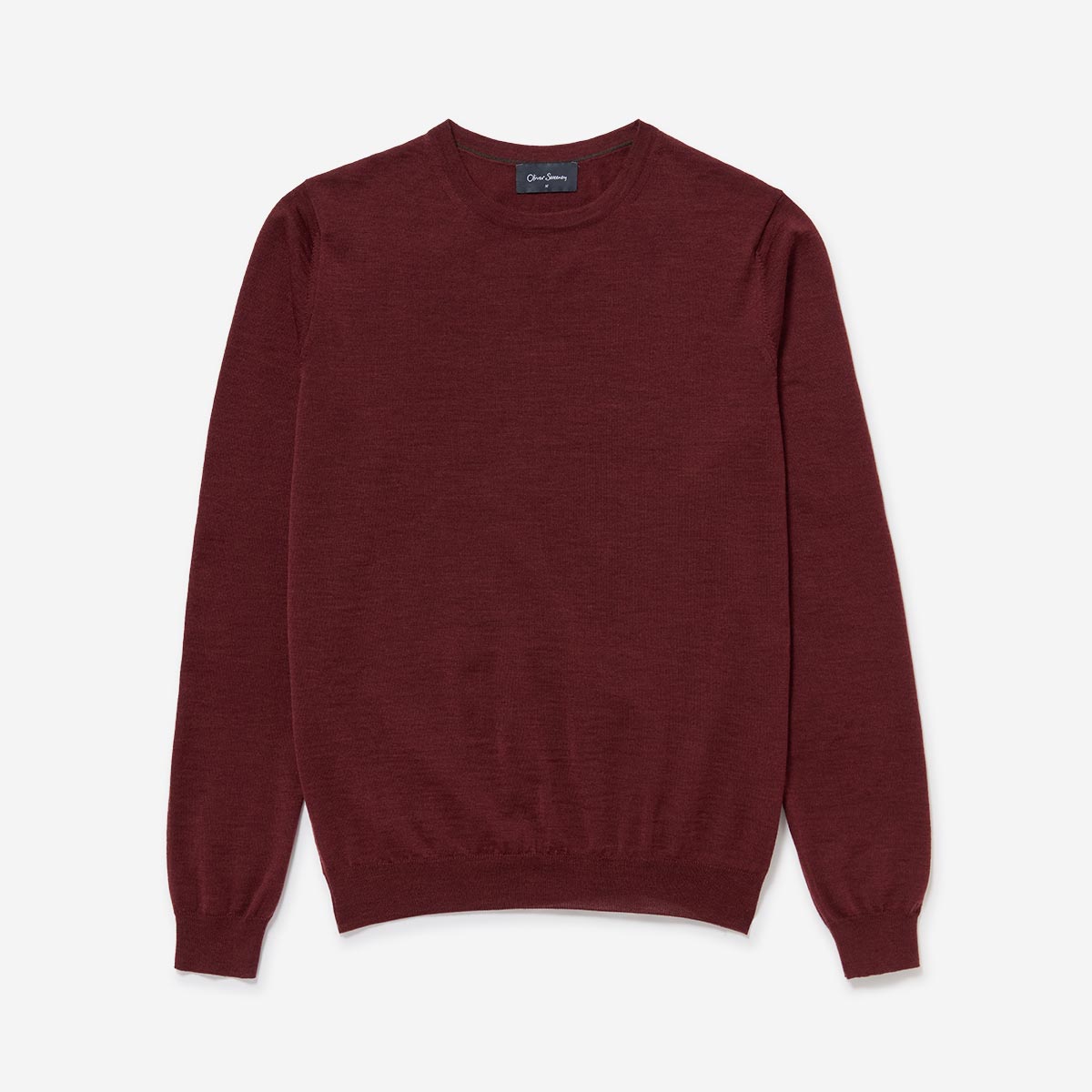 Oliver Sweeney Camber Knitwear in Mulberry Marl
