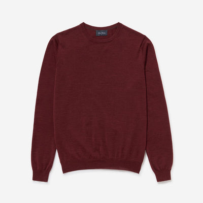 Oliver Sweeney Camber Knitwear in Mulberry Marl