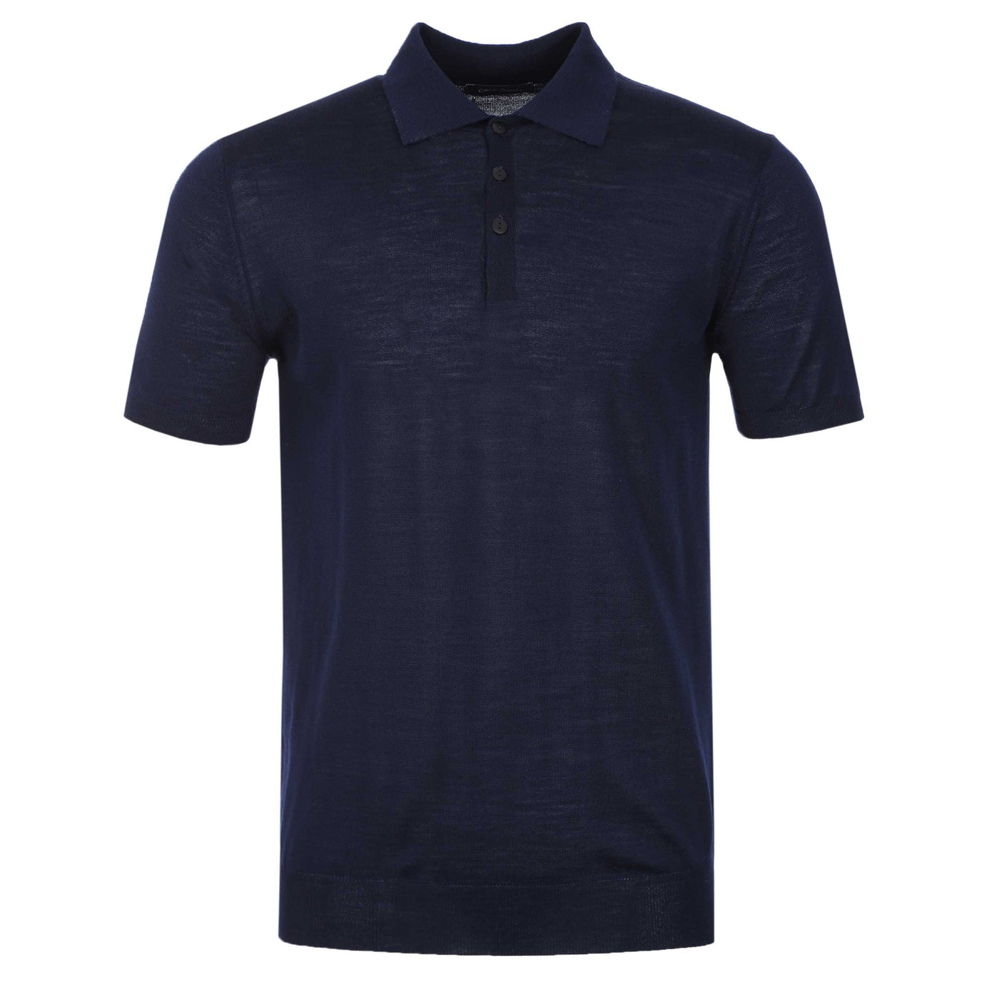 Oliver Sweeney Covehithe Polo Knitwear in Navy Front