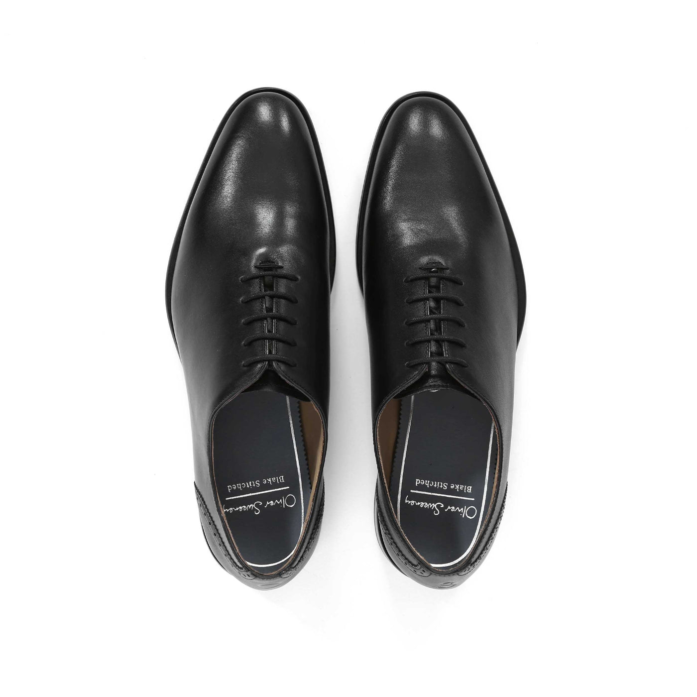 Oliver Sweeney Cropwell Shoe in Black Birdseye