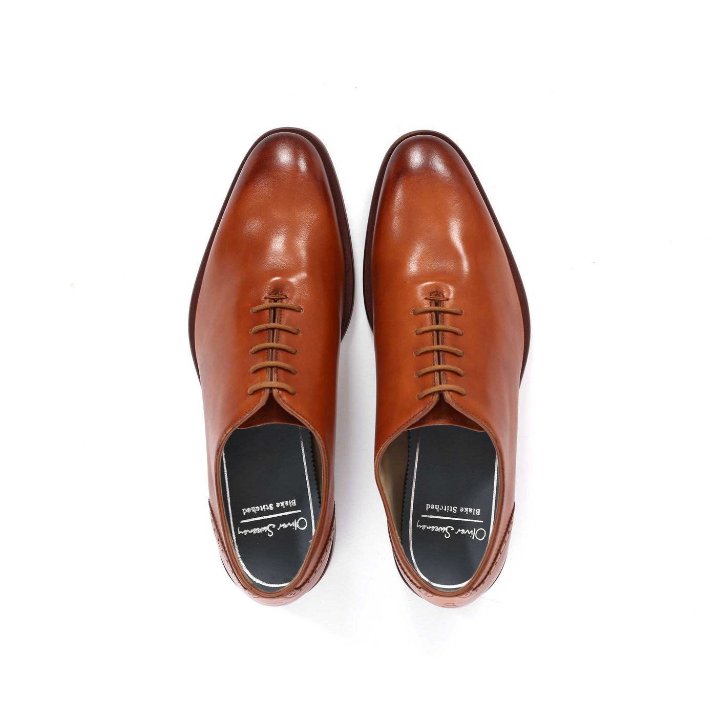 Oliver Sweeney Cropwell Shoe in Light Tan Birdseye