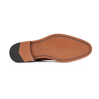 Oliver Sweeney Cropwell Shoe in Light Tan Sole