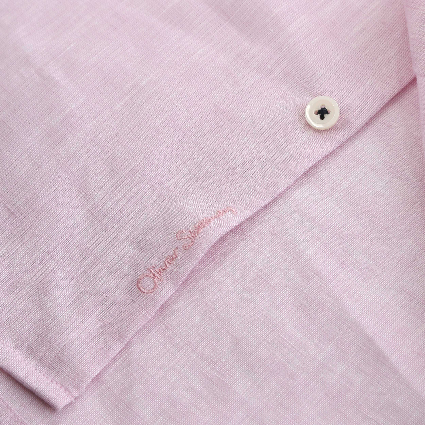 Oliver Sweeney Eakring SS Shirt in Pink Logo