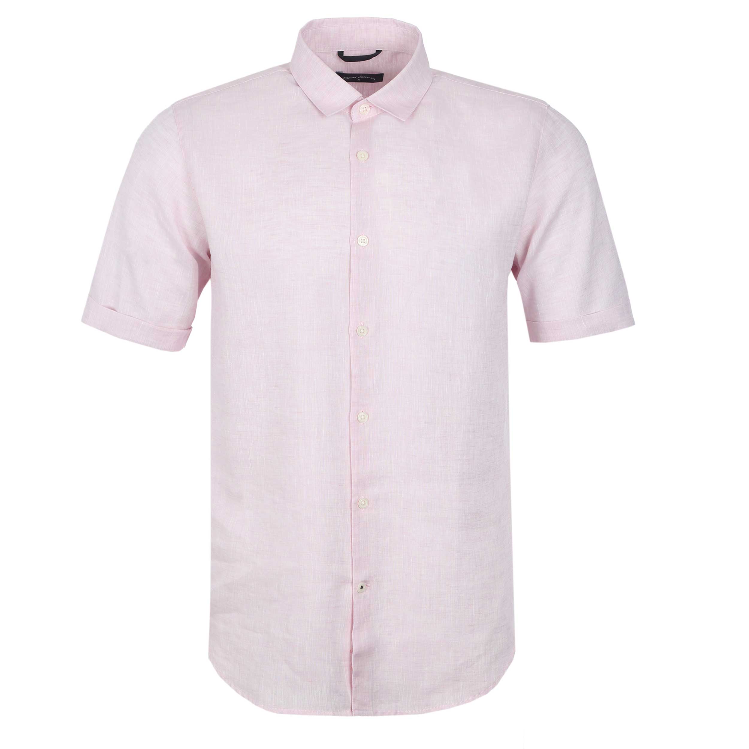 Oliver Sweeney Eakring SS Shirt in Pink