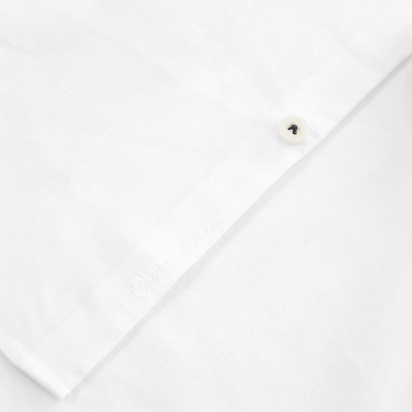 Oliver Sweeney Eakring SS Shirt in White Logo