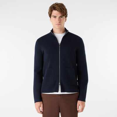 Oliver Sweeney Garstang Knitwear in Navy Model