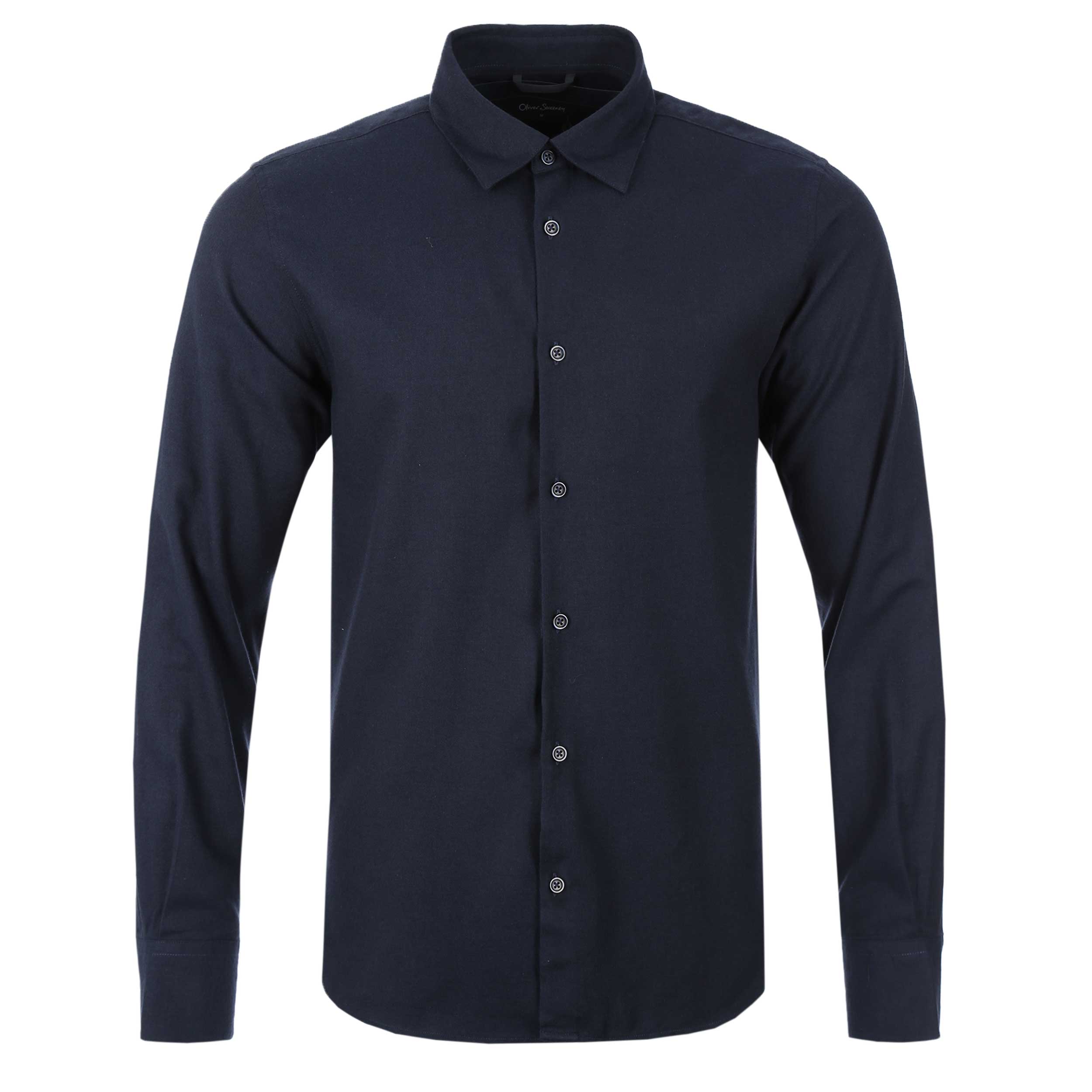 Oliver Sweeney Hawkesworth Shirt in Navy