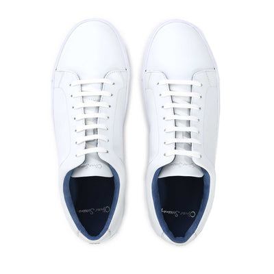 Oliver Sweeney Hayle Trainer in White Birdseye