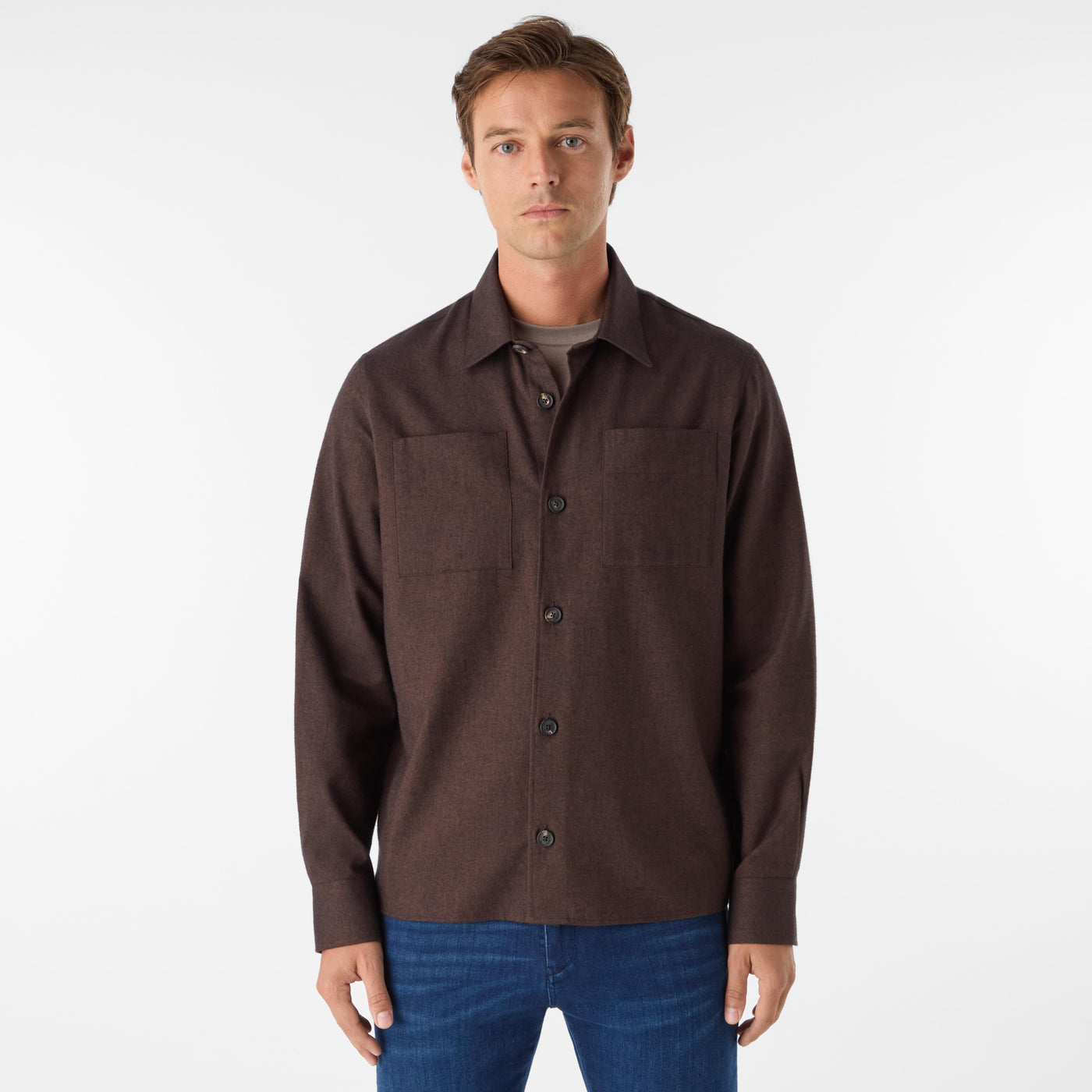 Oliver Sweeney Lagos Shirt in Brown