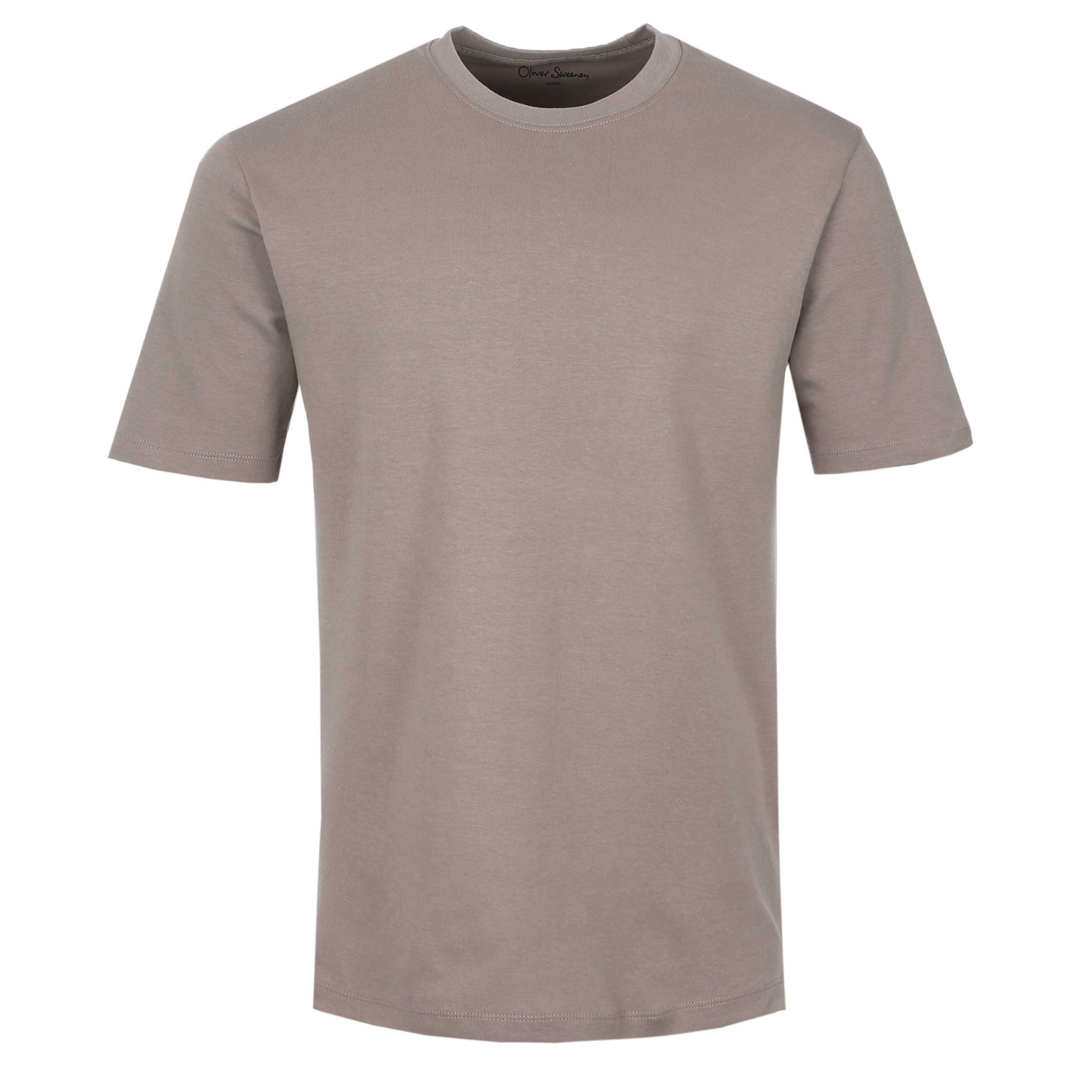 Oliver Sweeney Palmela T Shirt in Mushroom
