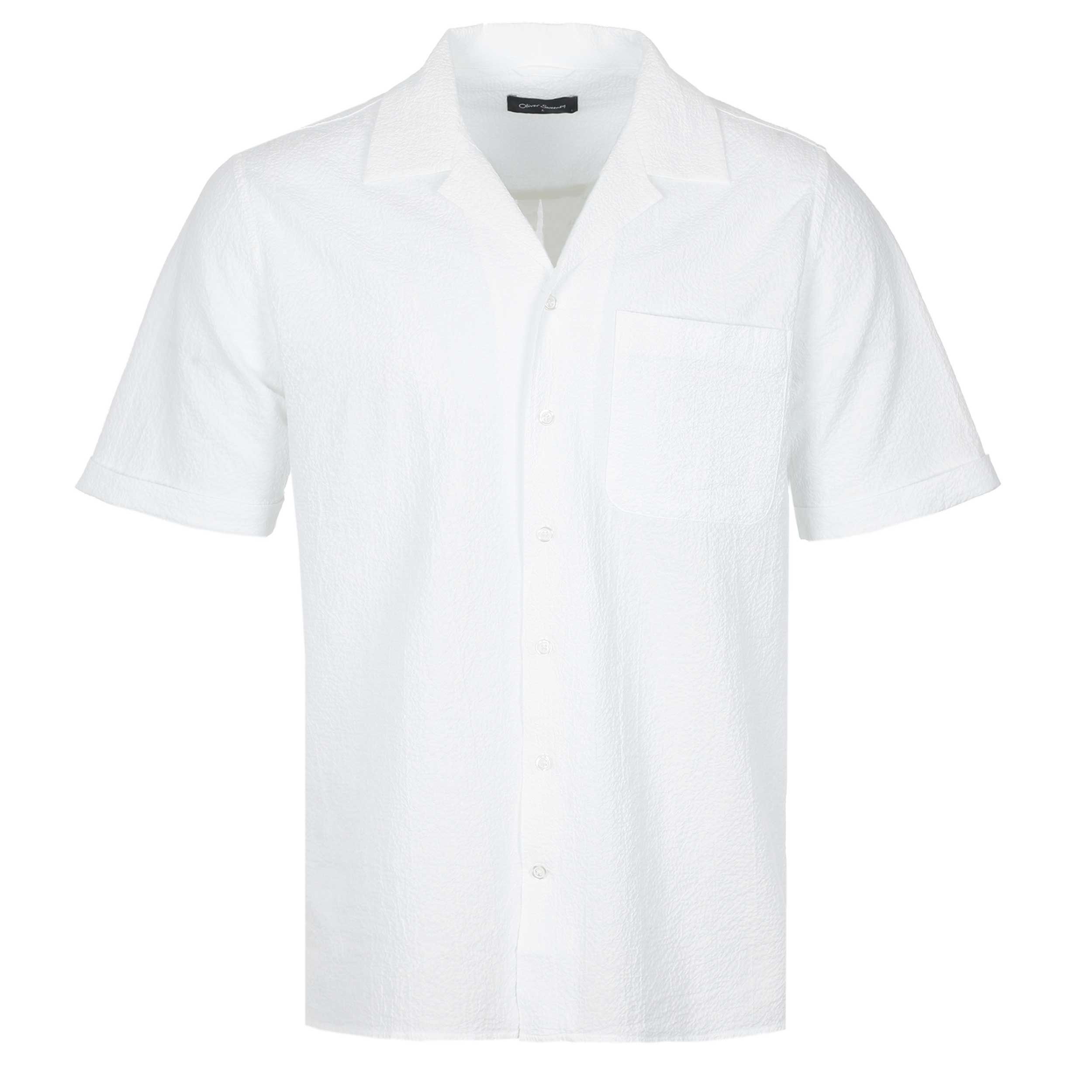 Oliver Sweeney Ravenshead SS Shirt in Off White