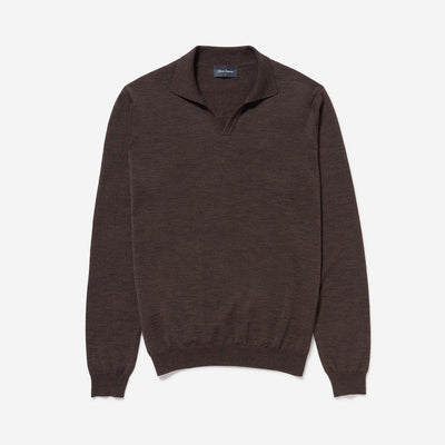 Oliver Sweeney Wexford Knitwear in Chocolate