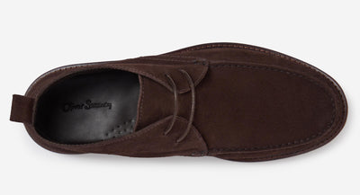 Oliver Sweeney Xixona Boot in Brown Suede Birdseye