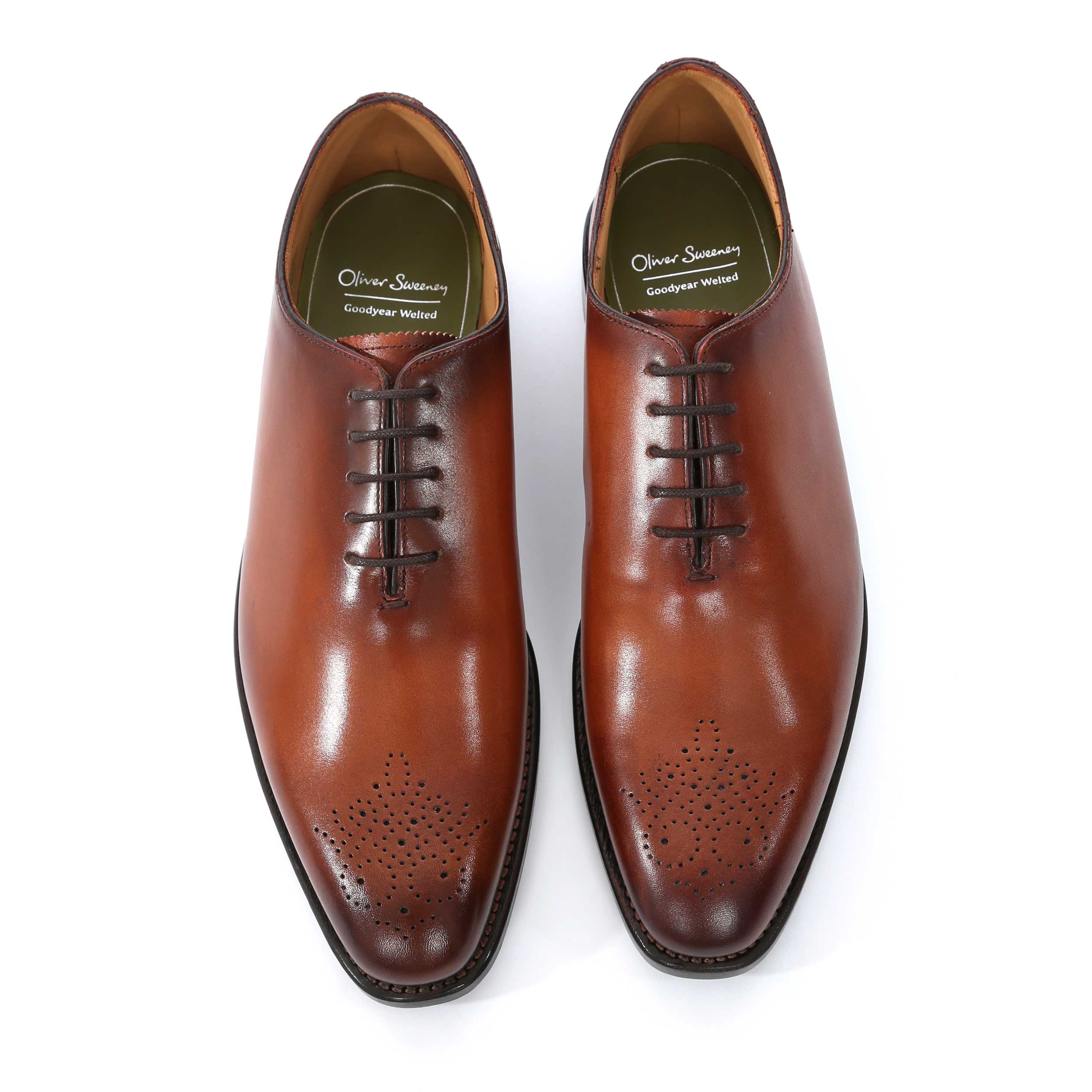 Oliver Sweeney Yeldham Shoe in Cognac