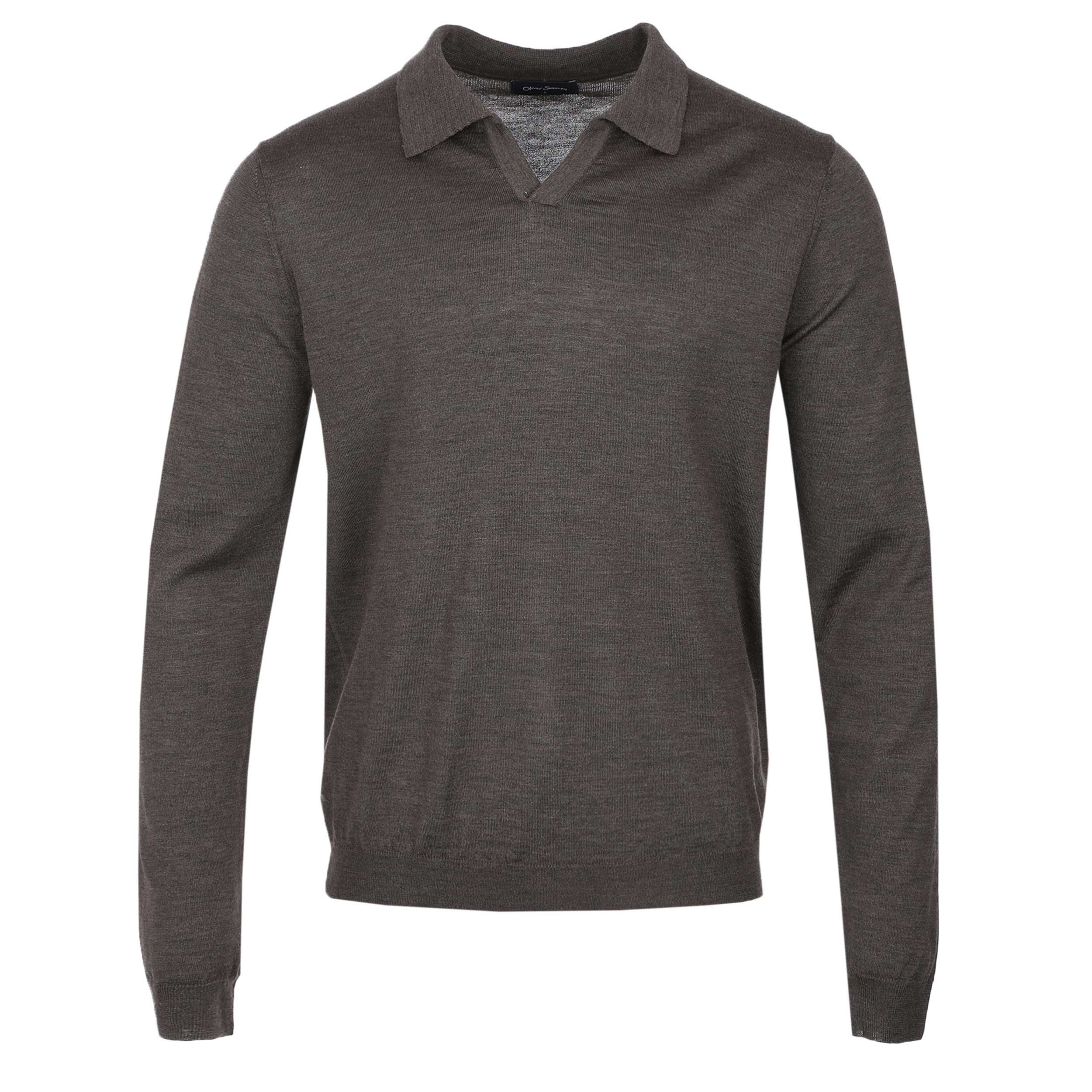 Oliver Sweeney Wexford Knitwear in Chocolate