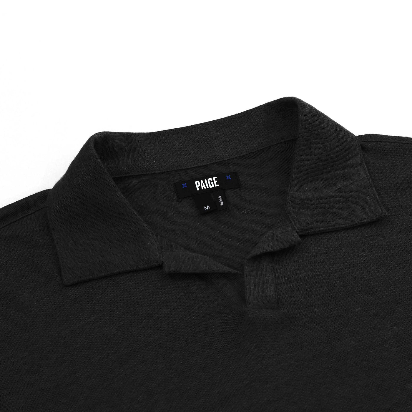 Paige Shelton Polo Shirt in Black