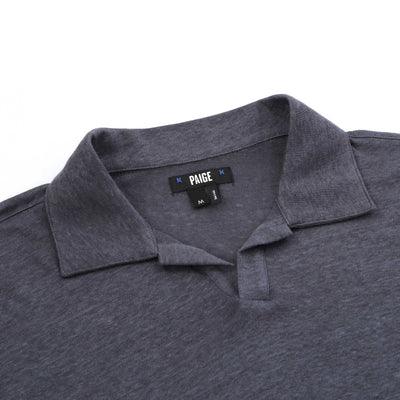 Paige Shelton Polo Shirt in Royal Haze Navy Collar