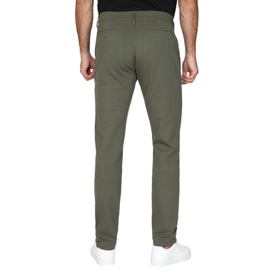 Paige Stafford Trouser in Plaza Field Green Back
