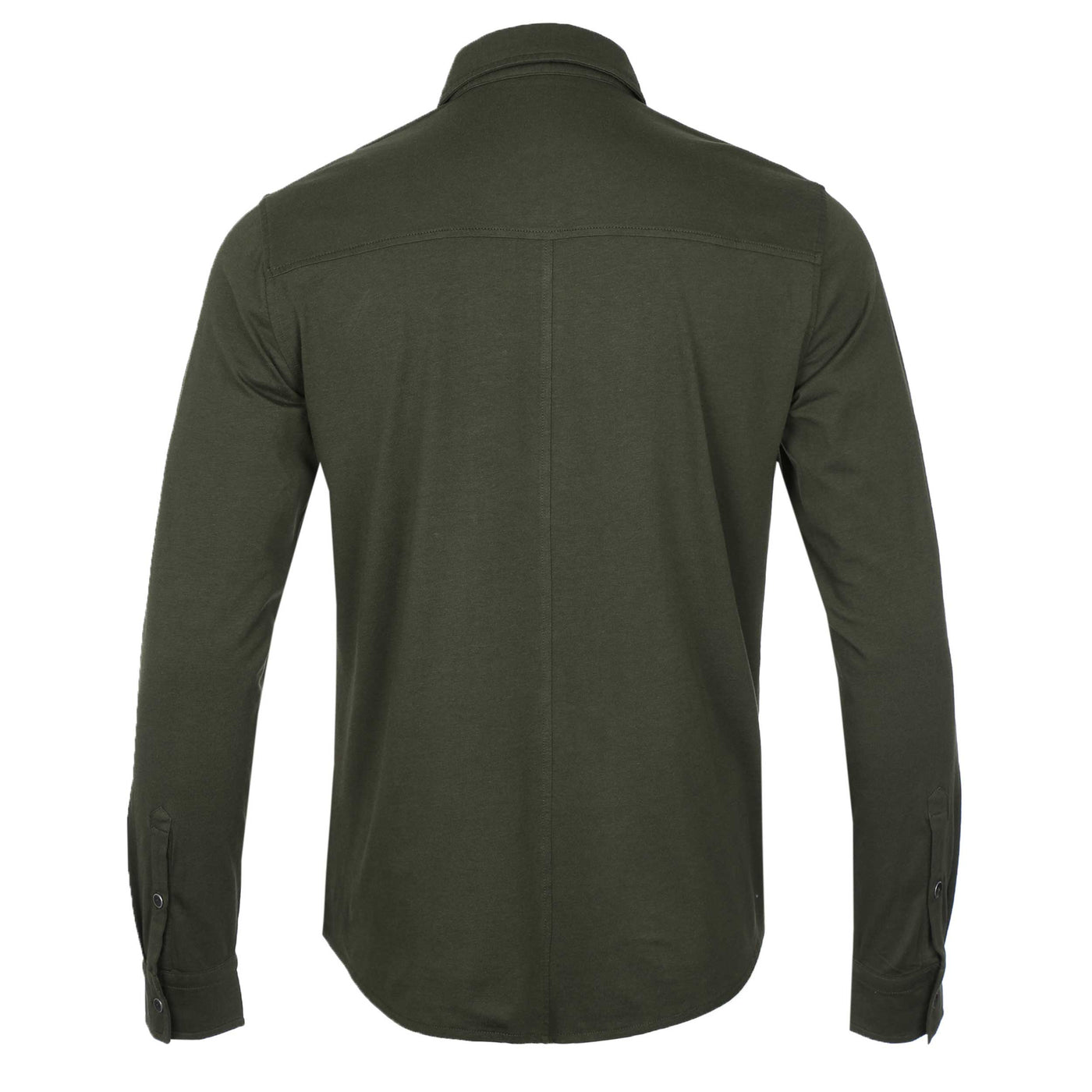 Paige Stockton Shirt in Mountain Pine Green Back
