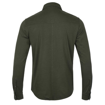 Paige Stockton Shirt in Mountain Pine Green Back